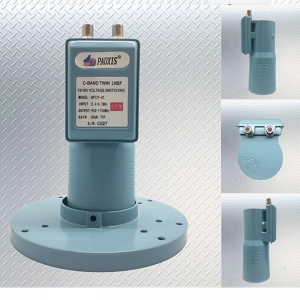 PAUXIS DP72T C-BAND DUAL POLARITY SINGLE OUTPUT LNBF