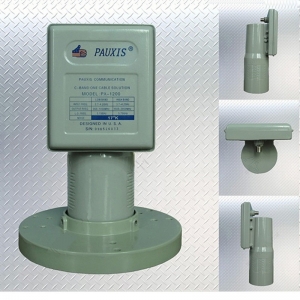 PAUXIS DPO C-BAND DUAL POLARITY SINGLE OUTPUT LNBF