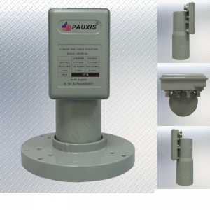 PAUXISDPOD-S4 C-BAND DUAL POLARITY SINGLE OUTPUT LNBF