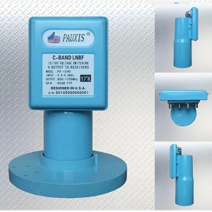 PAUXI SDPO-Q C-BAND DUAL POLARITY SINGLE OUTPUT LNBF