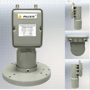 PAUXIS DPOG-T C-BAND DUAL POLARITY SINGLE OUTPUT LNBF